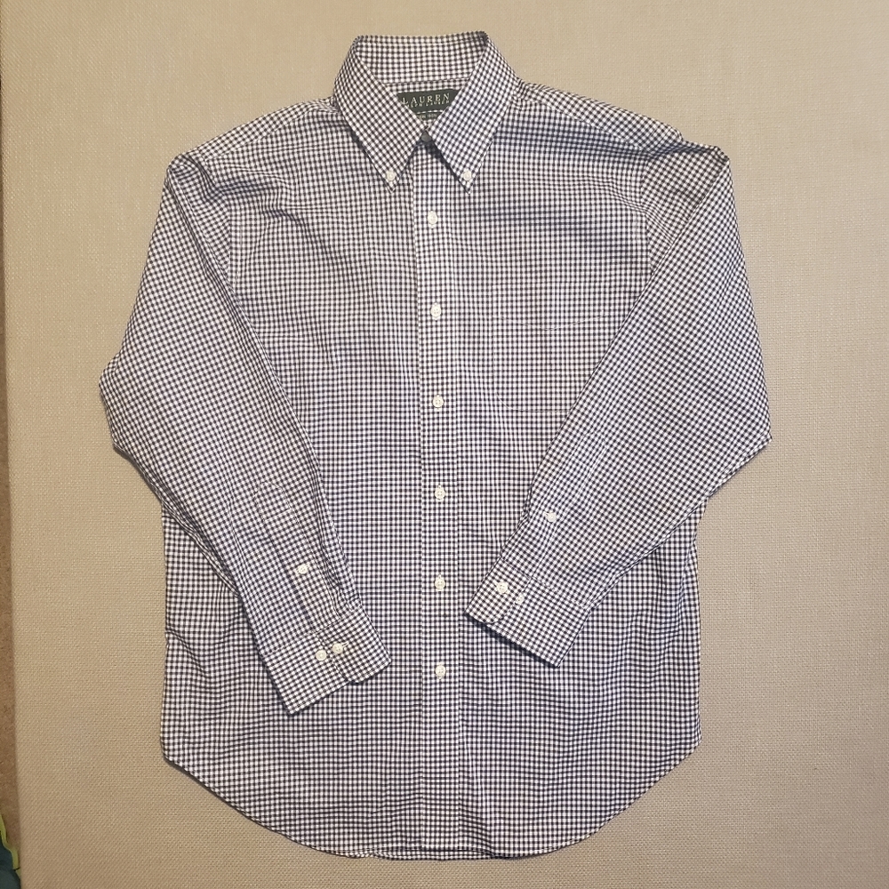 Ralph Lauren 100% Cotton  Non Iron Shirt